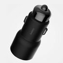 Incarcator auto xiaomi roidmi 3s, 2xusb, incarcare rapida, bluetooth 4.2, negru,  Incarcatoare telefoane | electropc.ro