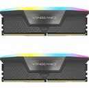 Memorie ram corsair vengeance 64gb (2x32) ddr5, 5600mhz, cl40, 1.25v amd expo black,  Memorii RAM Desktop | electropc.ro