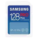 Micro secure digital card samsung, pro plus, 128gb, mb-sd256s/eu, clasa u1, v10, pana la 120mb/s,  Carduri memorie | electropc.ro