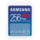 Micro secure digital card samsung, pro plus, 265gb, mb-sd256s/eu, clasa u1, v10, pana la 120mb/s,  Carduri memorie | electropc.ro