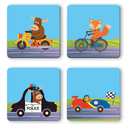 Joc de memorie, transport,  Puzzle | electropc.ro
