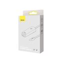 Adaptor retea baseus lite, usb type-c to rj-45 10/100 mbps adapter, led, alb,  Cabluri periferice | electropc.ro