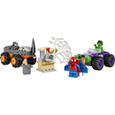 Confr.hulk si masina rinocer, lego 10782,  Seturi de constructie | electropc.ro