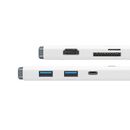 Docking station baseus lite, card reader sd/microsd, alb,  Docking stations | electropc.ro