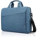 Geanta laptop lenovo casual toploader t210, 15.6", blue, rezistent la apa, compartiment accesorii, compartiment laptop captusit, material: textil, dimensiuni externe: 362 x 22 x 250 mm, greutate: 465g,  Genti laptop | electropc.ro