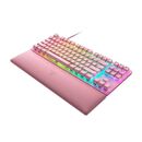 Tastatura razer huntsman v2 tenkeyless (red switch), cu fir, roz,  Tastaturi | electropc.ro