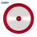 Capac sticla cu margine din silicon ajustabila pe 3 dimensiuni 28/30/32 cm, cooking by heinner,  Oale si cratite | electropc.ro