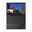 Laptop lenovo thinkpad l13 yoga gen 4, 13.3" wuxga (1920x1200) ips 300nits anti-reflection / anti-smudge, 100% srgb, touch, intel® core™ i7-1355u, 10c (2p + 8e) / 12t, p-core 1.7 / 5.0ghz, e-core 1.2 / 3.7ghz, 12mb, video integrated intel® iris® xe graphi,  Laptopuri | electropc.ro