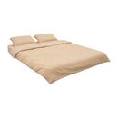 Lenjerie pat ks cu broderie tuffata crem,  Lenjerii de pat | electropc.ro