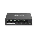Mercusys desktop switch 5port ms105gp poe, interfata: 5 x 5× 10/100/1000 mbps rj45 ports, 4 x poe, poe power budget: 65 w, standarde si protocoale: ieee 802.3x flow control, dimensiuni: 99.8*98*25mm,,  Switch-uri | electropc.ro
