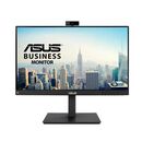 Monitor 23.8" asus be24eqsk, fhd 1920*1080, 16:9, ips, non glare, 178/ 178, 300 cd/ mp, 1000:1, 5 ms, 75 hz, flicker-free, low blue light, boxe 2* 2w, microphone, web camera : yes(2.0m pixels, rotatable), dp, hdmi, vga, intrare casti, pivot, vesa 100* 100,  Monitoare LED | electropc.ro