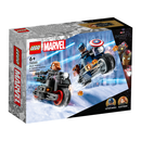 Moto.black widow&c. america, 76260 lego,  Seturi de constructie | electropc.ro
