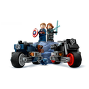 Moto.black widow&c. america, 76260 lego,  Seturi de constructie | electropc.ro