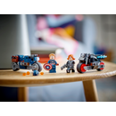 Moto.black widow&c. america, 76260 lego,  Seturi de constructie | electropc.ro