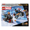 Moto.black widow&c. america, 76260 lego,  Seturi de constructie | electropc.ro
