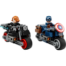 Moto.black widow&c. america, 76260 lego,  Seturi de constructie | electropc.ro