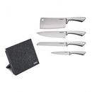 Set cutite de bucatarie, 5 piese,silver, cooking by heinner,  Cutite & seturi | electropc.ro