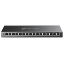Switch tp-link tl-sg116, 16 porturi gigabit, poe, interfata: 16× 10/100/1000mbps rj45 ports, auto negotiation, auto mdi/mdix, fanless, packet forwarding rate: 23.8 mpps, capacitate: 32 gbps, dimensiuni: 286 × 111.7 × 25.4 mm,,  Switch-uri | electropc.ro