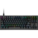 Tastatura gaming mecanica corsair k60 pro tkl rgb tenkeyless, optical, usb 3.0 or 3.1 type-a, full key (nkro) with 100% anti-ghosting, black,  Tastaturi | electropc.ro