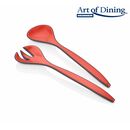 set lingura + furculita pentru salata, art of dining by heinner ( mix 2 culori in bax, rosu/ albastru),  Accesorii bucatarie | electropc.ro