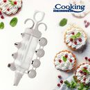 set ornare prajituri  seringa 120 ml+ 8 duiuri, cooking by heinner,  Accesorii bucatarie | electropc.ro
