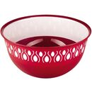 Bol plastic 28 x 13 cm. 5 l, art of dining by heinner ( mix 2 culori in bax, rosu/ gri ),  Farfurii & Boluri de Servire | electropc.ro