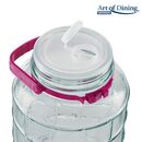 Borcan sticla cu capac plastic 2l, art of dining by heinner,  Boluri & Cutii alimente | electropc.ro