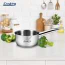 Caserola inox 12x6 cm, 0.6 l,  maestro, cooking by heinner,  Tavi copt | electropc.ro