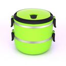 Caserola termica dubla,   2x0.7l, verde, art of dining by heinner,  Boluri & Cutii alimente | electropc.ro