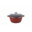 Cratita aluminiu+capac 22x9.5cm, 3 l, calabria, cooking by heinner,  Tigai si seturi | electropc.ro