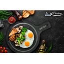 Platou ardezie rotund cu maner, 28x20 cm, cooking by heinner,  Farfurii & Boluri de Servire | electropc.ro