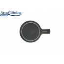Platou ardezie rotund cu maner, 28x20 cm, cooking by heinner,  Farfurii & Boluri de Servire | electropc.ro