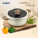 Semioala aluminiu+capac 24x12cm,4.7 l, wild stone, cooking by heinner,  Tigai si seturi | electropc.ro