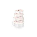Set 4 caserole  cu capac , plastic, pucca, art of dinning by heinner,  Boluri & Cutii alimente | electropc.ro