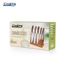 Set cutite bucatarie 6 piese,damascus style, cooking by heinner,  Cutite & seturi | electropc.ro