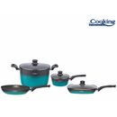 Set gatit 7 piese aluminiu, green cook, cooking by heinner,  Seturi de gatit | electropc.ro