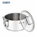 Set gatit inox 6piese maner plia, milena, cooking by heinner,  Tavi copt | electropc.ro
