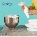 Set ornare prajituri: poȘ 700 ml+5 duiuri inox, albastru, cookingby heinner,  Accesorii bucatarie | electropc.ro