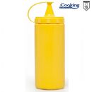 Sticla dispenser pentru sosuri 1000 ml, galben,chef line, cooking by heinner,  Boluri & Cutii alimente | electropc.ro