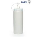 Sticla dispenser pentru sosuri 700 ml, transparent, chef line, cooking by heinner,  Boluri & Cutii alimente | electropc.ro