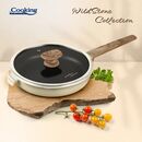 Tigaie aluminiu+capac 26x5.5 cm, wild stone, cooking by heinner,  Tigai si seturi | electropc.ro