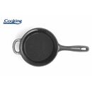 Caserola fonta emailata + capac 19 x 9 cm, 1.8 l, marble  grey, cooking by heinner,  Tigai si seturi | electropc.ro