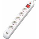 Prelungitor spacer schuko x5 16a 1.8m,  Prelungitoare | electropc.ro