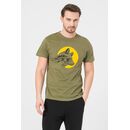 Tricou casual ciucas barbati kaki-m,  Tricouri | electropc.ro