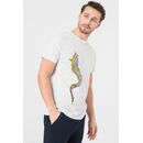 Tricou casual dracon barbati light gray-xl,  Tricouri | electropc.ro