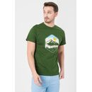 Tricou casual moldoveanu barbati bottle green-l,  Tricouri | electropc.ro