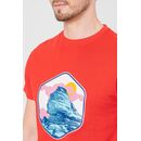 Tricou casual sfinx barbati red-l,  Tricouri | electropc.ro