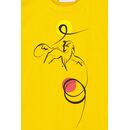 Tshirt casual c cal pegas yellow-10,  Tricouri | electropc.ro