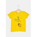 Tshirt casual c cal pegas yellow-4,  Tricouri | electropc.ro