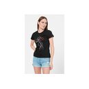 Tshirt casual f doamna cu... black-l,  Tricouri | electropc.ro